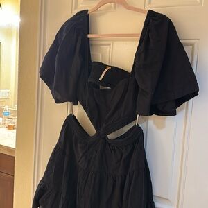 Cross of sunlight mini dress